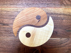 Walnut Charcuterie Board - Cherry & Maple Yin Yang Inlay