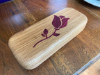Handcrafted Keepsake Box/Wood Inlay - 8.25