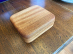 Small sliding dovetail box for desktop or bureau to hold desktop, keepsake or jewelry items.