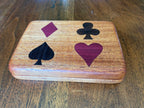 Bridge set box - Hand-made w/inlay
