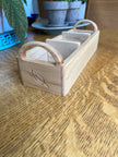 Hand-made tea caddy made from Soft Maple