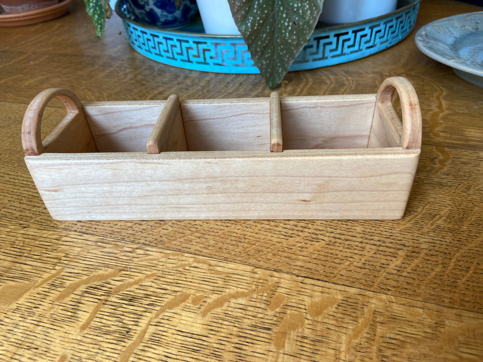 Hand-made tea caddy made from Soft Maple