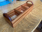 Hand-made tea caddy made from Mahogany