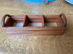 Hand-made tea caddy made from Mahogany