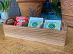 Hand-made tea caddy made from White Oak.