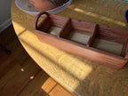 Hand-made tea caddy handcrafted from Red Cedar.