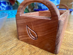 Hand-made tea caddy made from Red Cedar.